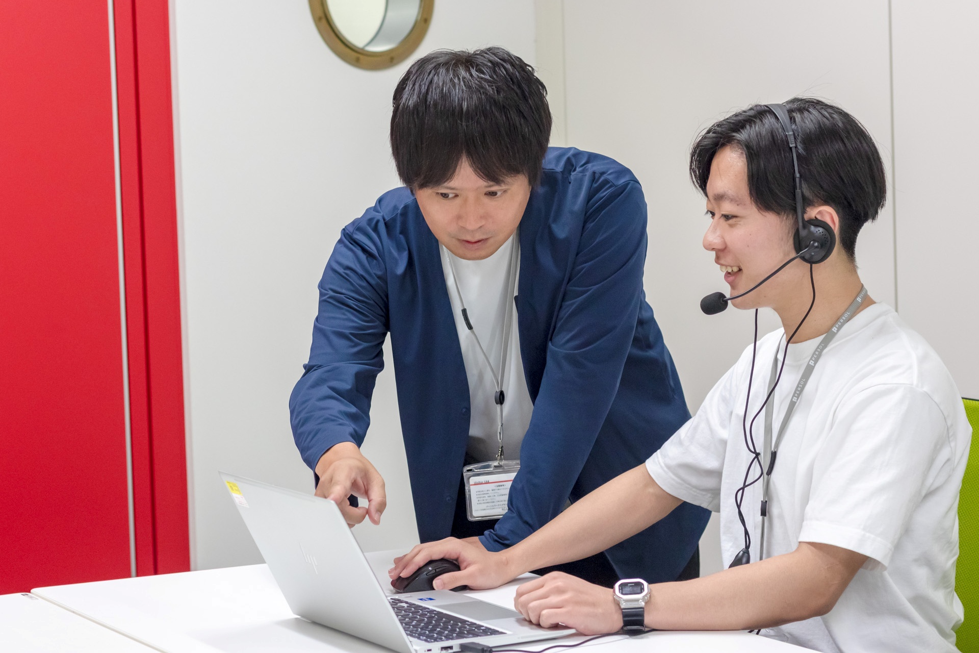 PC操作やリモート勤務を想定した研修を実施します