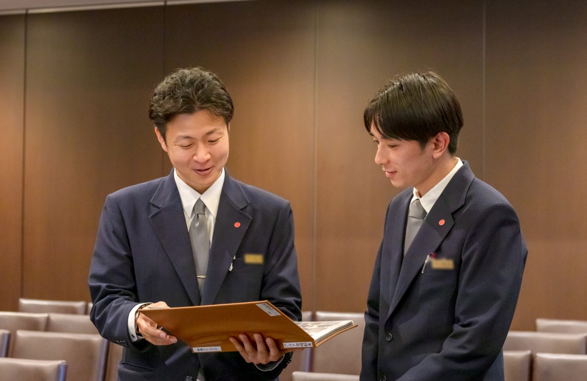 先輩スタッフからのサポートを受けられる環境です