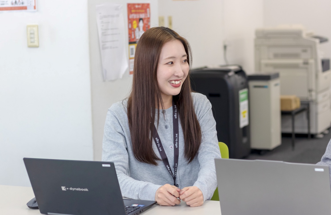 コツコツと仕事を進めていきます