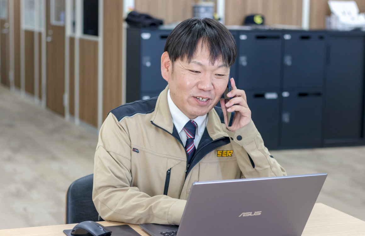 自分で業務のスケジュールを管理することができます