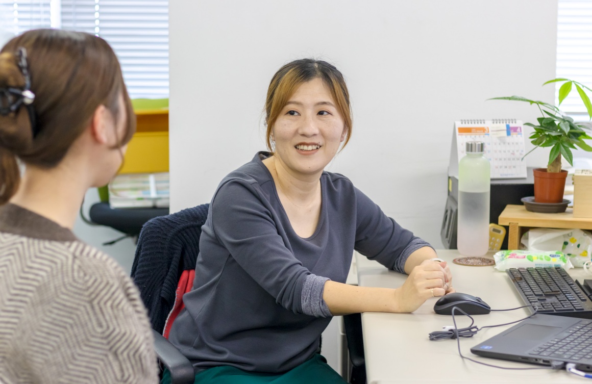 お互いを思いやり、サポートし合うチームです