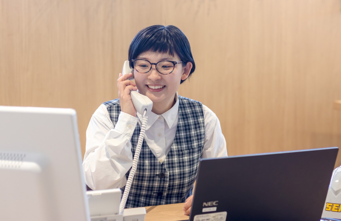 ある程度、自分のペースで仕事ができます