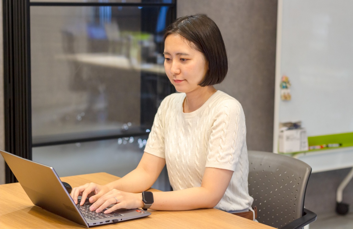 会社として個人の成長を応援しています