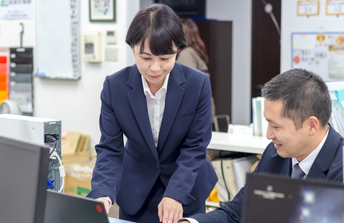 未経験者の方も活躍できる研修制度を用意しています