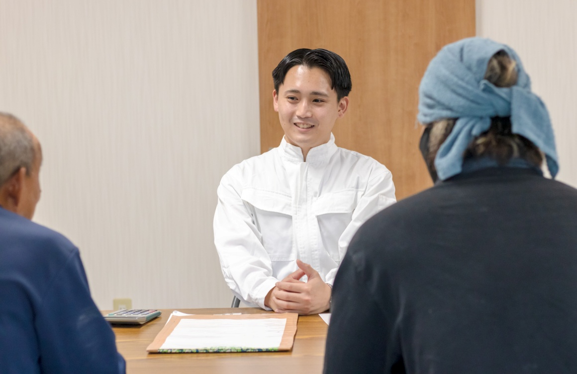 腰を据えて長く働ける環境です