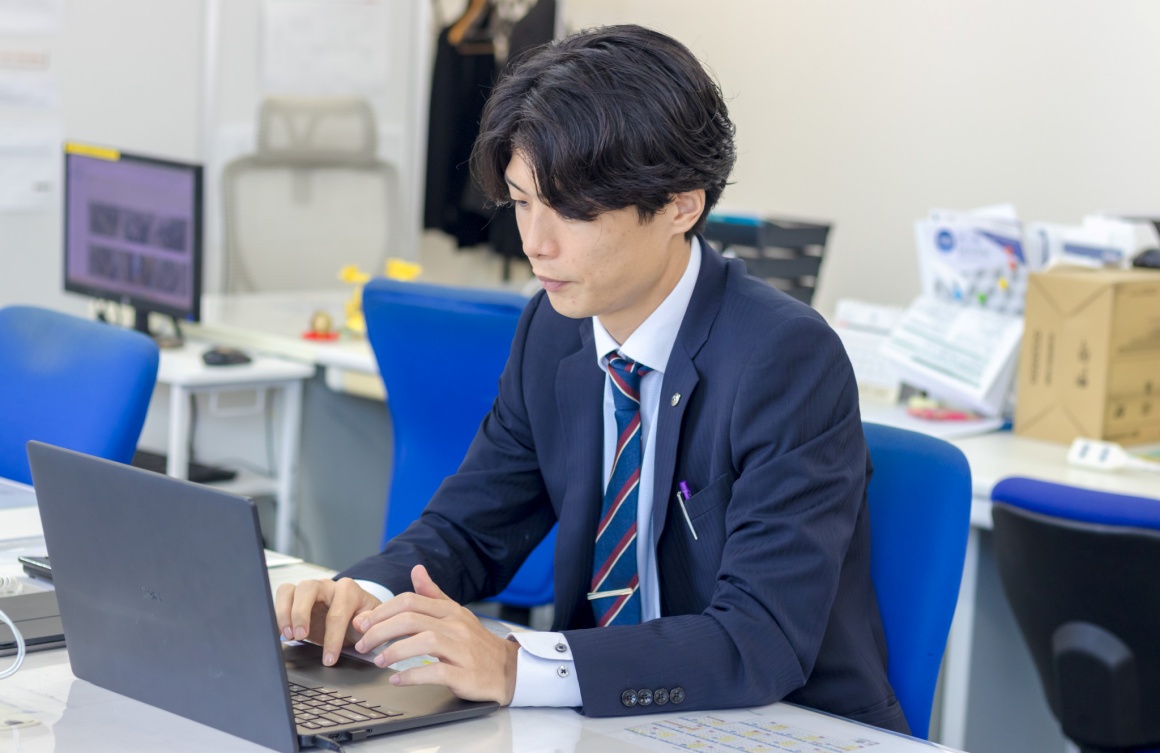 自ら考え、行動することで成長できます