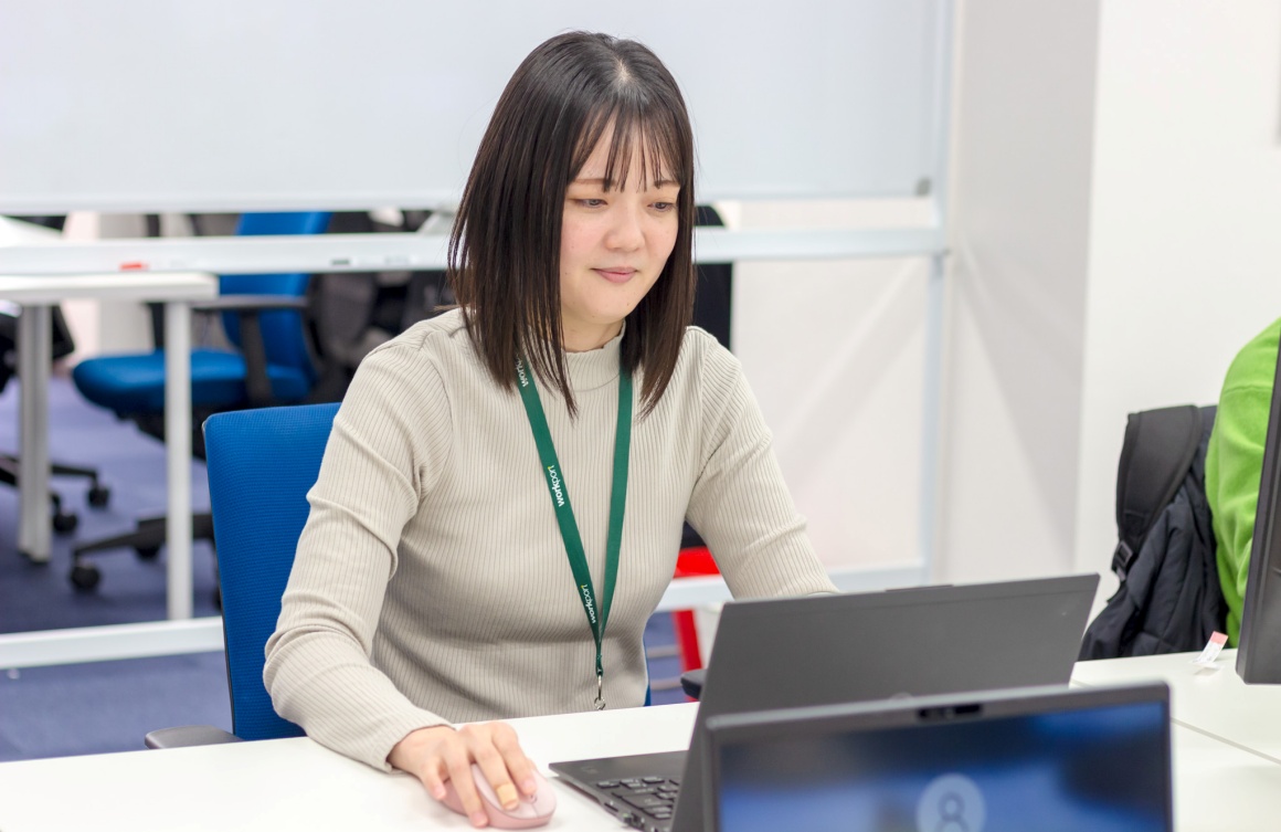 システムへの入力業務を担当します