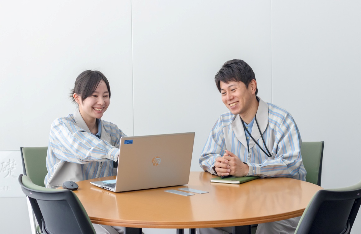 充実した福利厚生の中で働くことができます