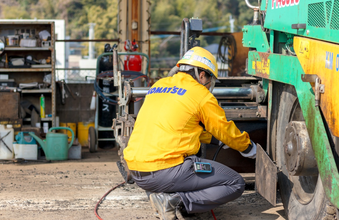お客様の生産性や安全性の向上をサポートしています