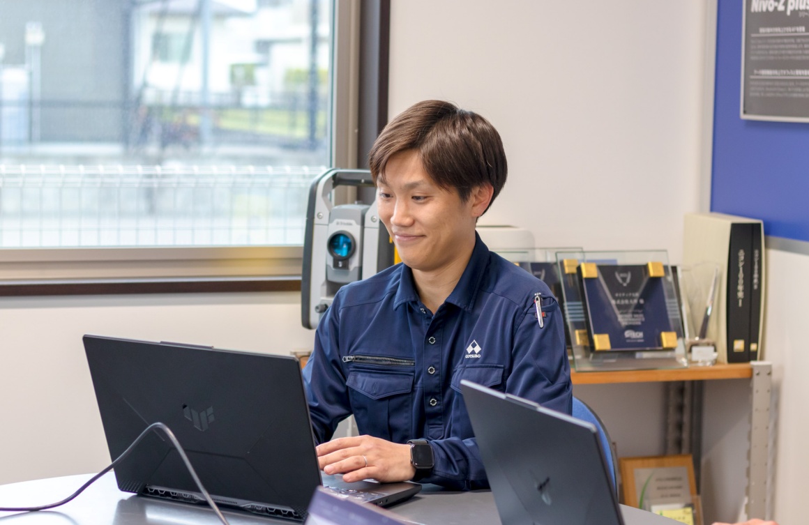 社内にITを取り入れ、効率化を図っています