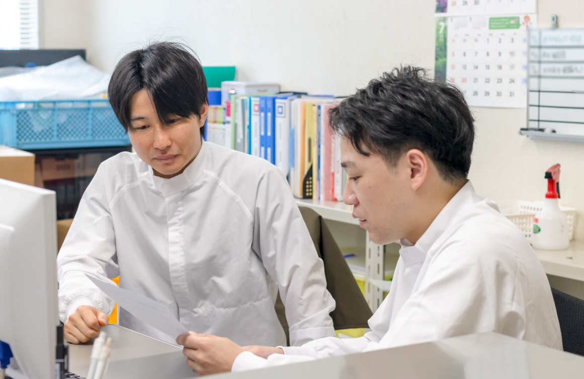 商品の品質を管理する仕事です