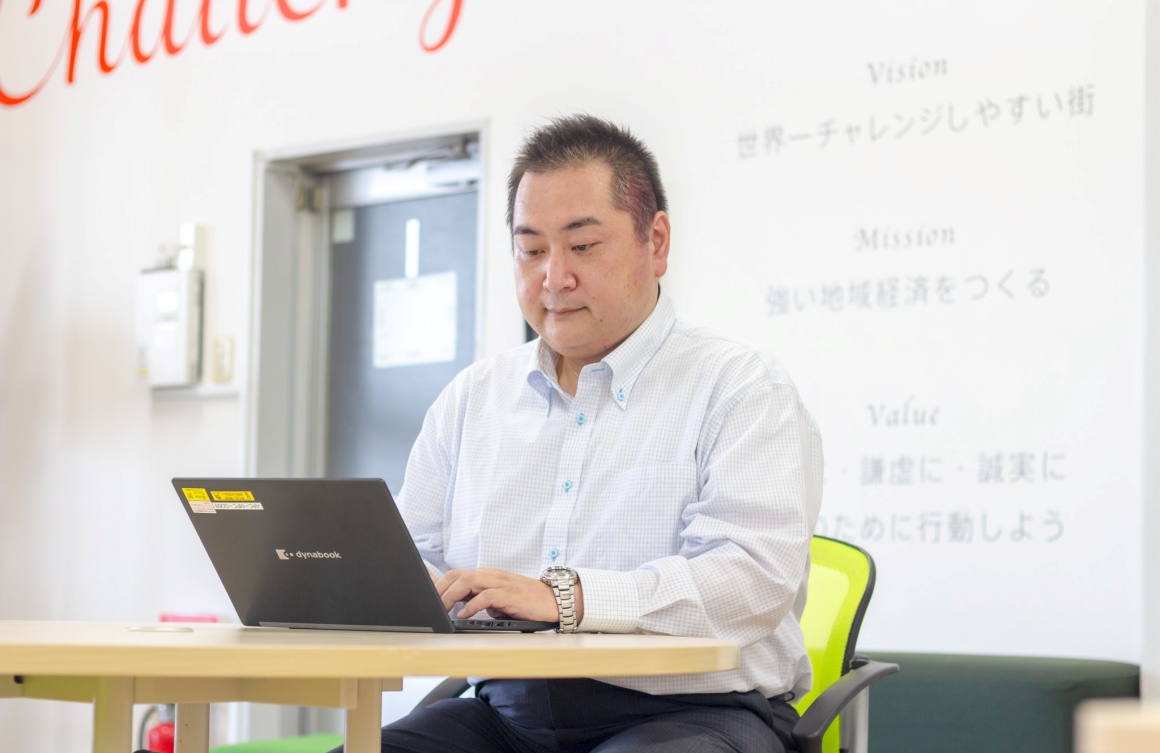 自治体のDXを支援する仕事です