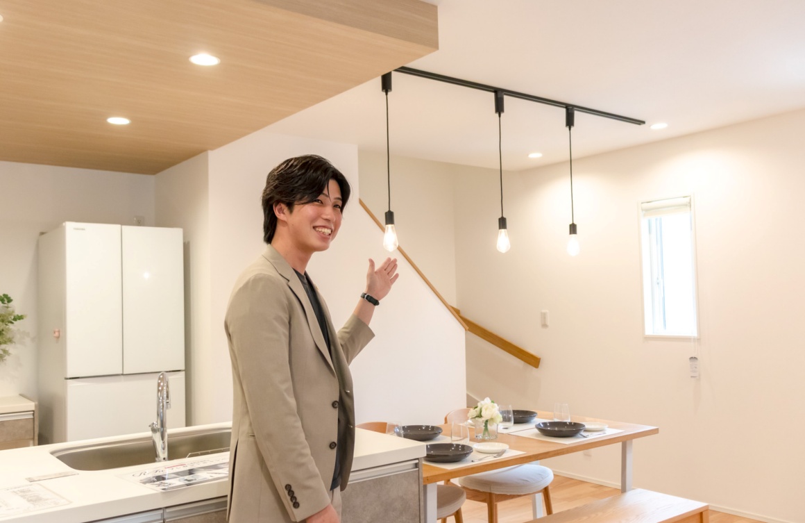 建売住宅の提案を担当します