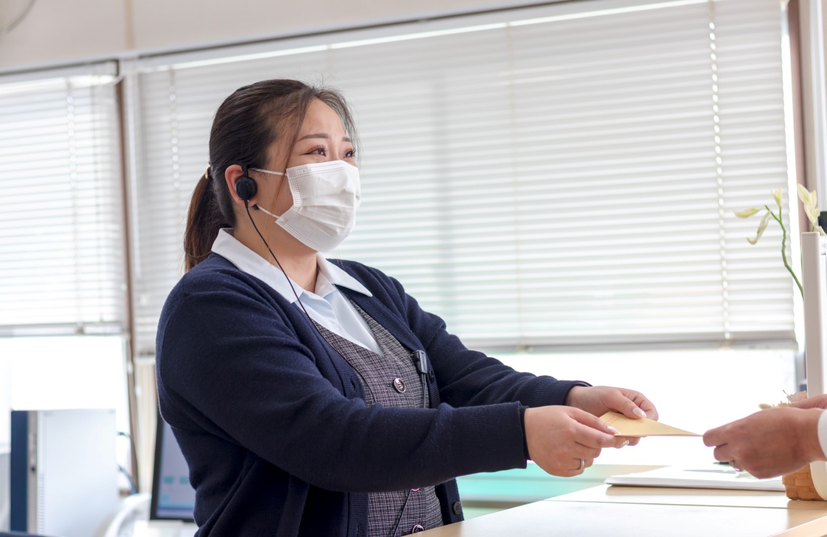 リサイクル資源の受付・事務を担当します