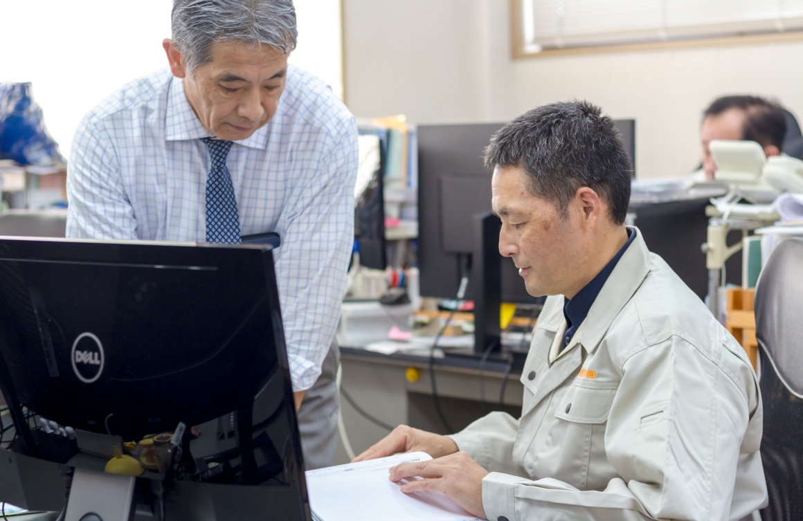 時間をかけてノウハウを共有していきます