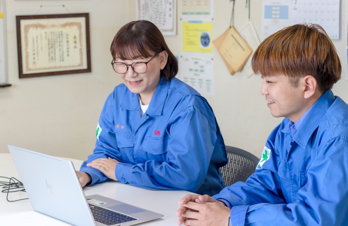 成長意欲を評価してもらえる環境です