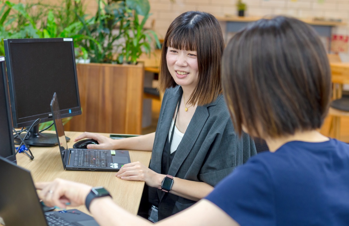 不安なことは上司がサポートします