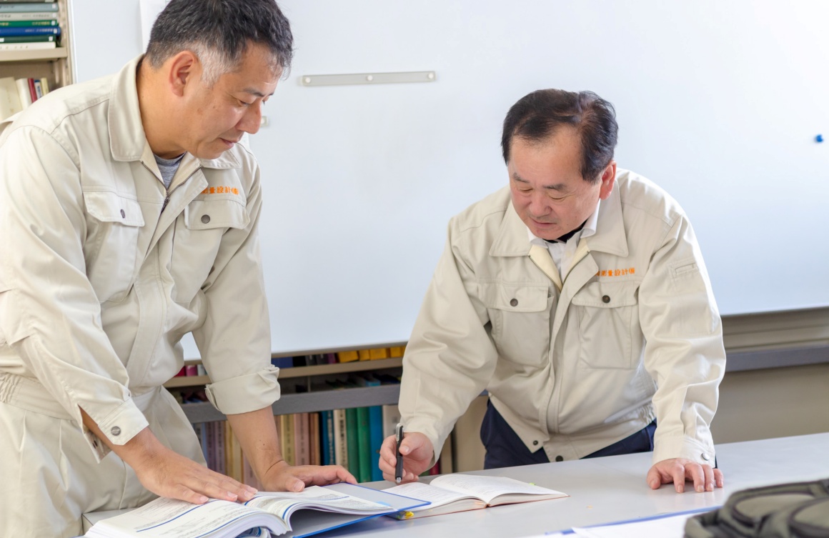 入札に伴う積算、見積もり作成を担当します