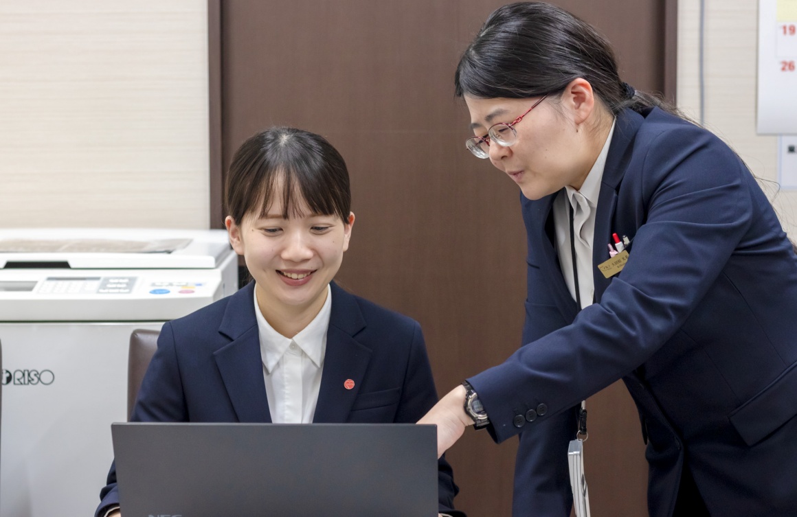 「お互い様」でサポートし合っています