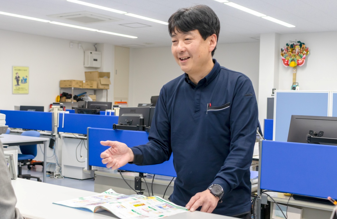 お客様の課題を解決する商品を提案します