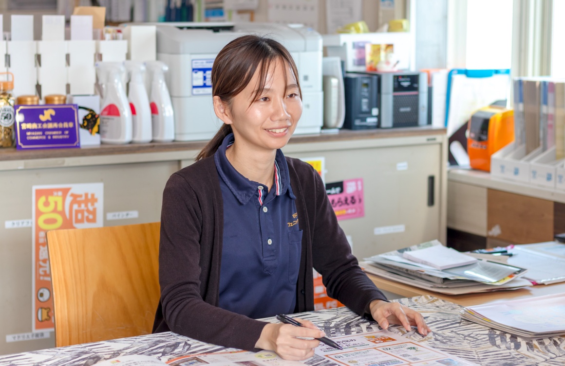 子育て中の方も働きやすい環境を作っています