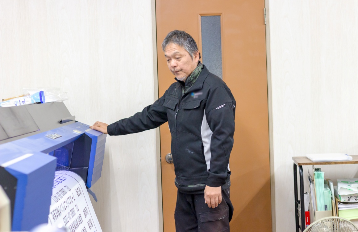 街の中に自分が製作した看板が増えていきます