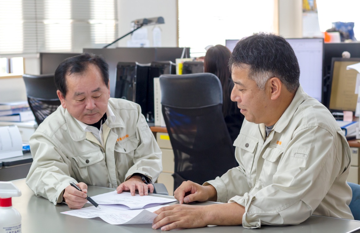 ご本人の段階に合わせて仕事を任せていきます