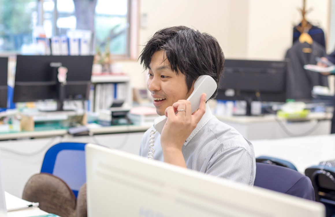 お客様と工場との架け橋になる役割です