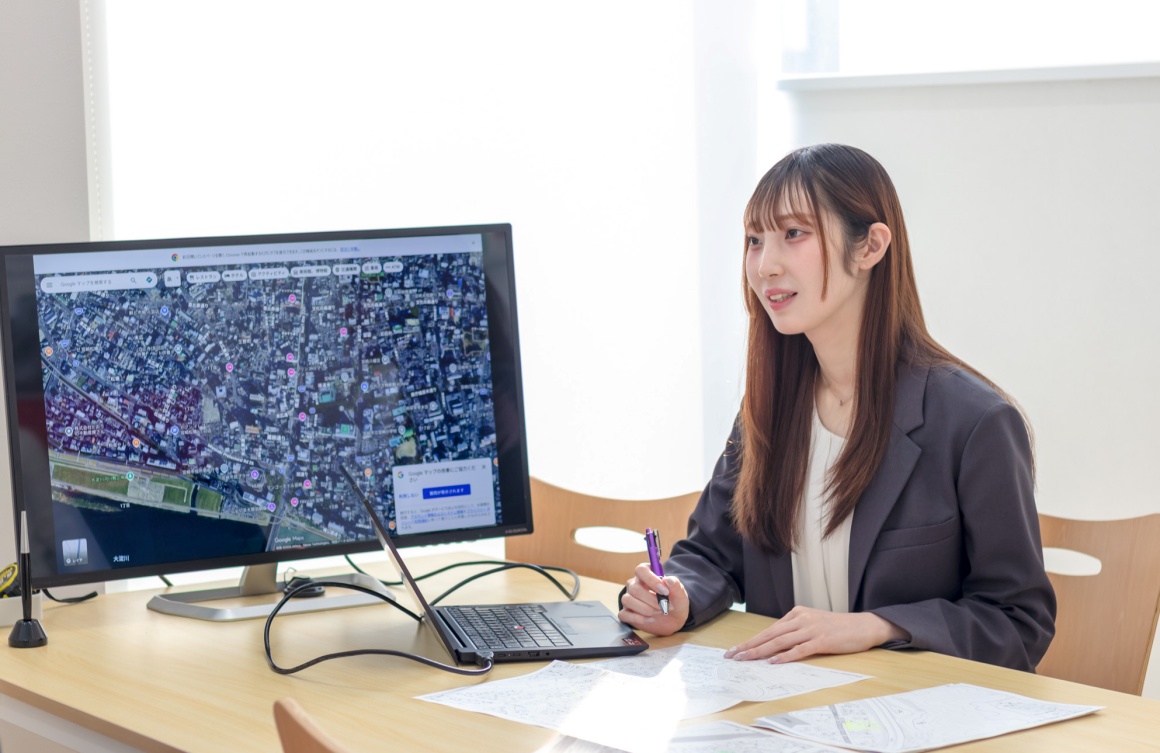 土地の仕入れを担当します