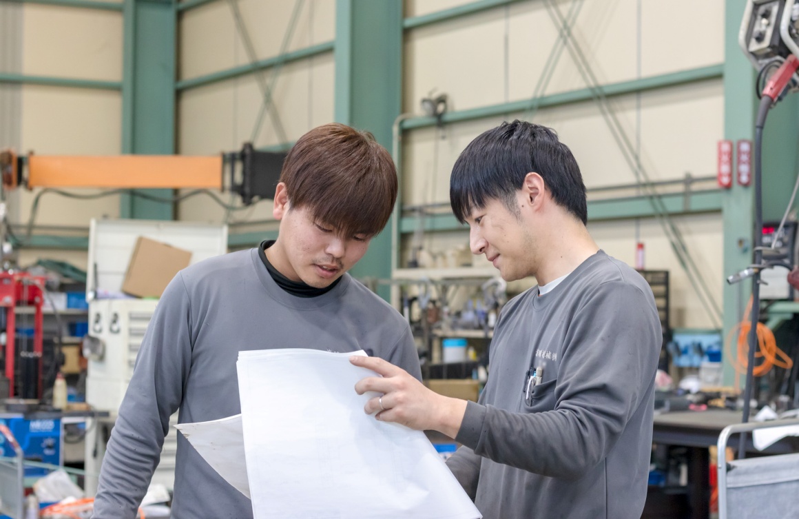 安全に作業ができる環境を作っています