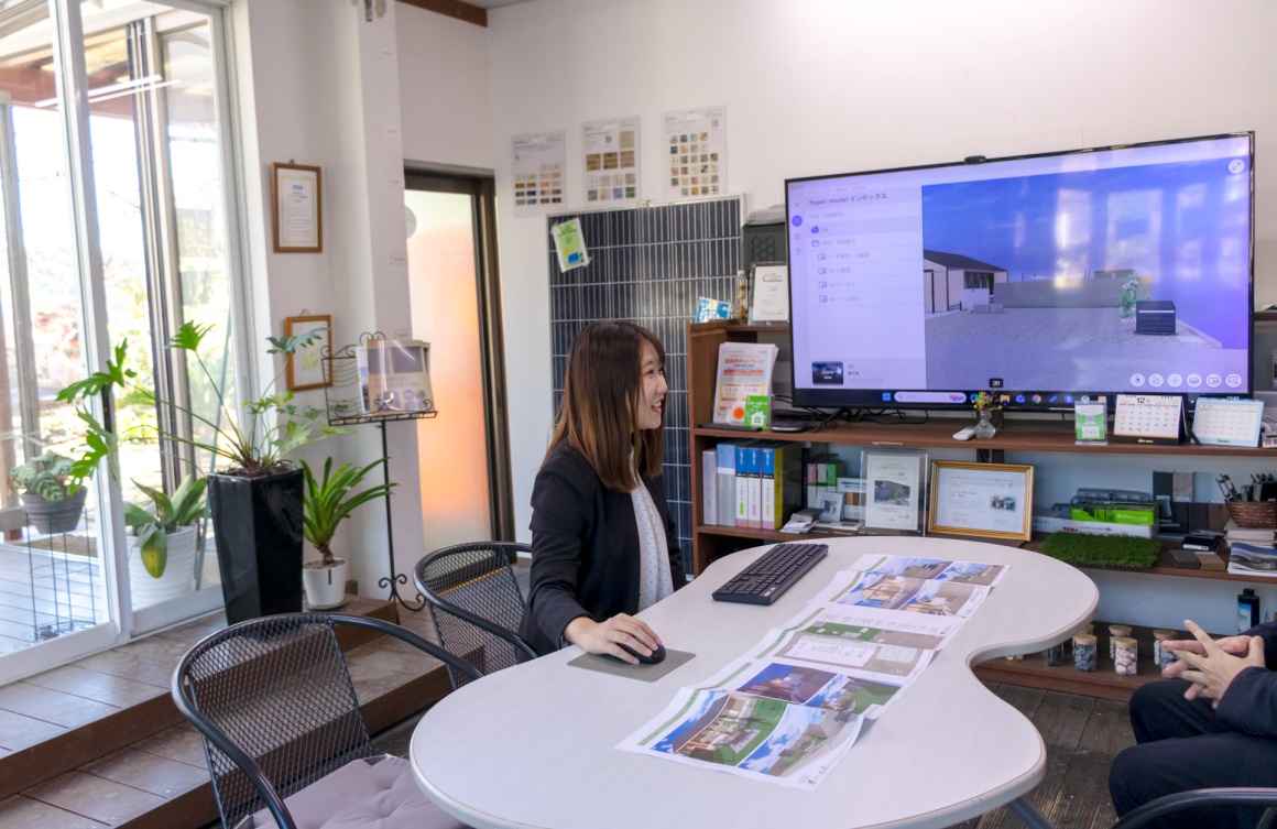 お客様と一緒に理想の庭を作ります