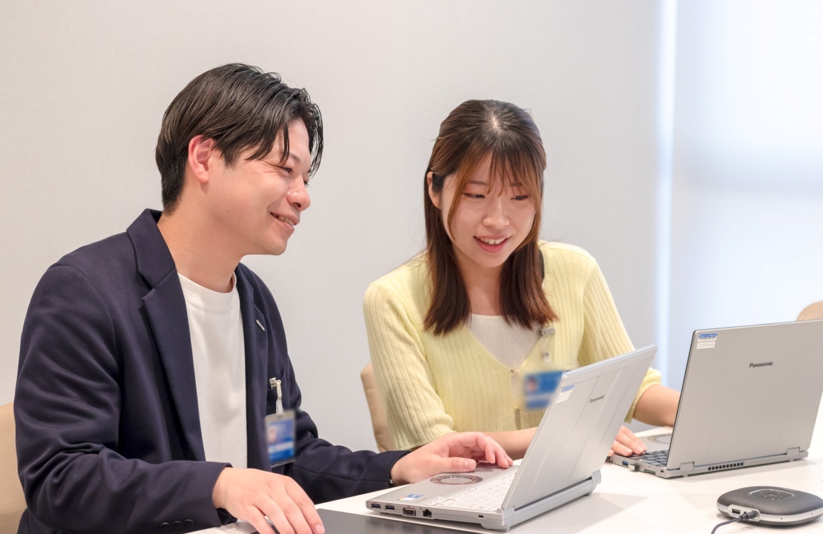 チームで共有し、1人で抱え込まないようにしています