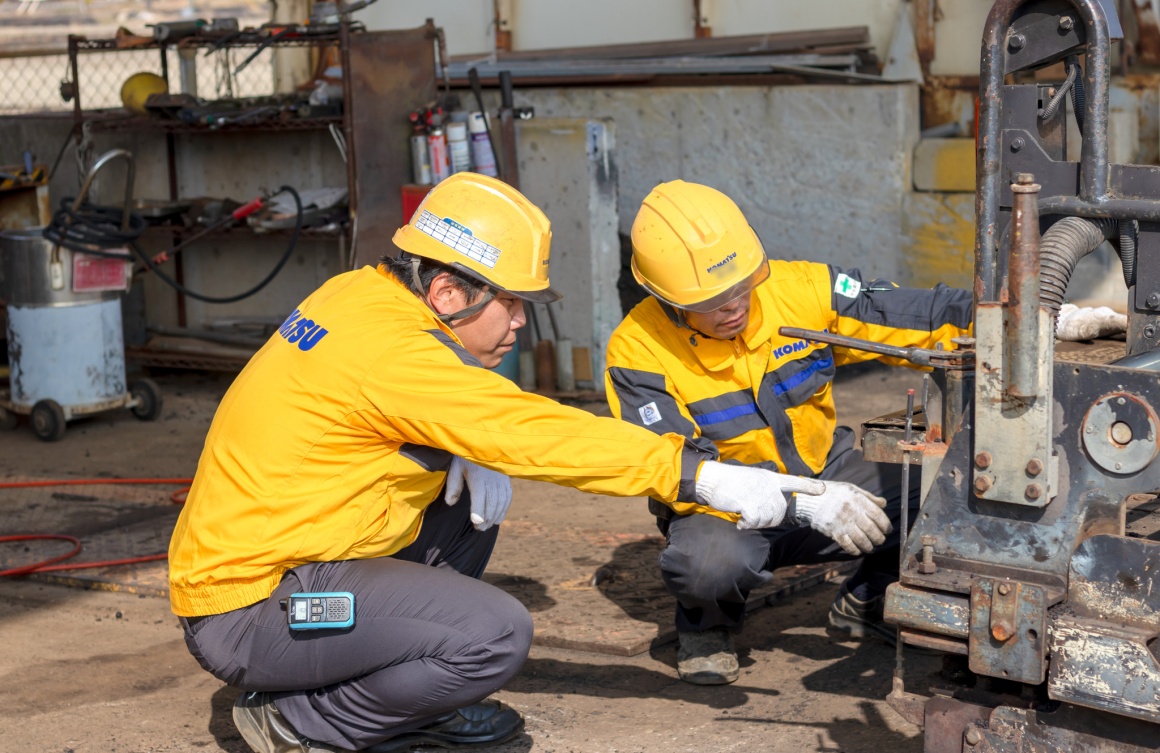 安全第一で業務に取り組んでいます