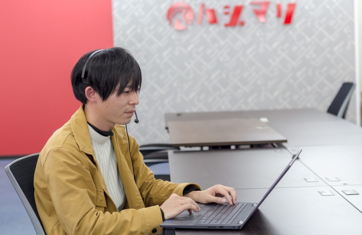 メンバーの8割は未経験からスタートしています